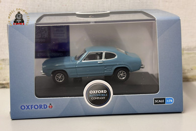 Oxford Diecast 76CP005 Ford Capri Mk1 hellblau/nevilles Auto