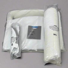 MEDCLINE Shoulder Relief System Bed Wedge Pillow For Shoulder Pain White