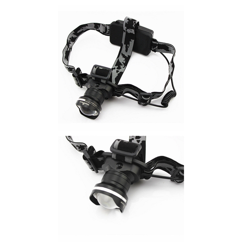 Doppia Obiettivo Fisheye per Faro LED T6 Messa a fuoco regolabile per avventure all'aperto - Foto 5 di 42