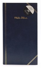 300 Pocket 6x4 Photo Album Slip In Picture Storage Book Blue Memo Family Gift