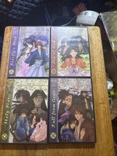 Rurouni Kenshin Season 3 DVD 2002 Release Vol 1-4 English Dubbed Ep 63-78