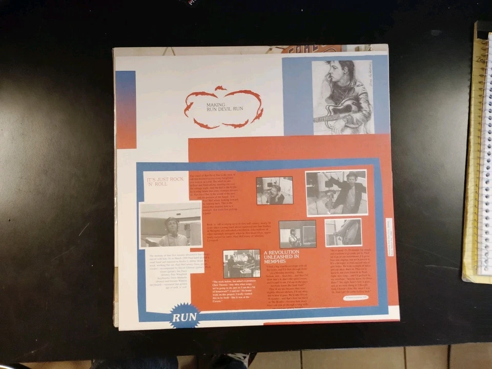 Paul McCartney / Run Devil Run 1999 EU 1st press LP Parlophone Records In Shrink - Image 4 of 4