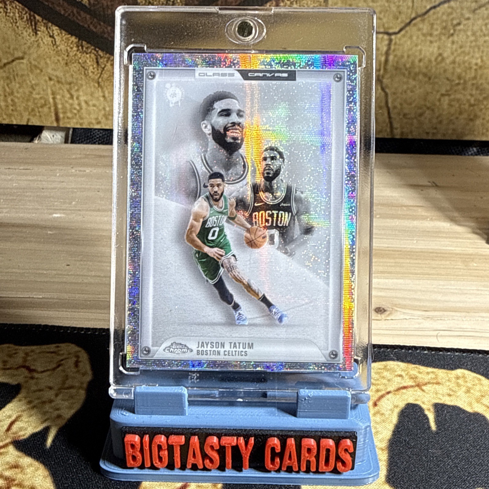 2025-26 Topps Chrome jayson Tatum Glass Canvas SSP Case Hit GC-7 Boston Celtics