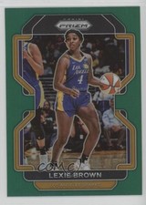 2022 Panini Prizm WNBA Green Prizm Lexie Brown #57 5w0