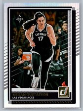 Megan Gustafson 2025 Donruss WNBA #36 Las Vegas Aces Holo