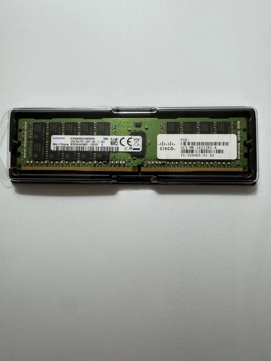 PC4-19200 (DDR4-2400) Bus Speed Server RAM 32 GB Capacity per