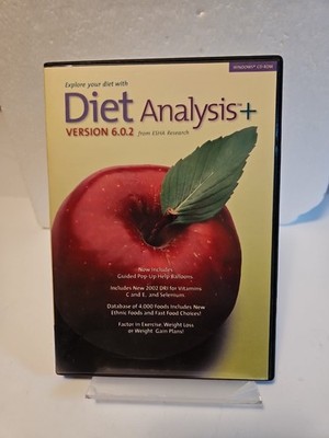 DIET ANALYSIS+ Plus, Version 6.0.2 [Windows CD-ROM] ESHA Research SOFTWARE