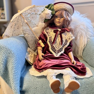 Sigikid FRANCESCA 68cm Künstlerpuppe Ilse Wippler Marianne Eder LE 33/300 Karton Zertifikat