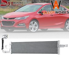 FOR 2016-2019 18 Chevrolet Cruze 1.4L L4 Models External Transmission Oil Cooler