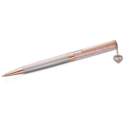 Swarovski Crystal Ballpoint Pen, Pink, Rose-Gold Tone Plated 5527536
