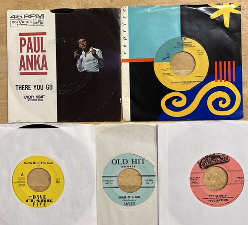 85 45 rpm Records Great For Jukebox Rock N Roll Oldies Doo Wop R&B - Picture 3 of 17