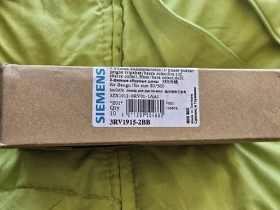 Siemens 3RV1915-2BB MSP 3RV 3 LINE SIDE FEEDER 55MM SPACING — PLCs