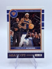 2024-25 Panini NBA HOOPS #97 Precious Achiuwa New York Knicks Basketball Card