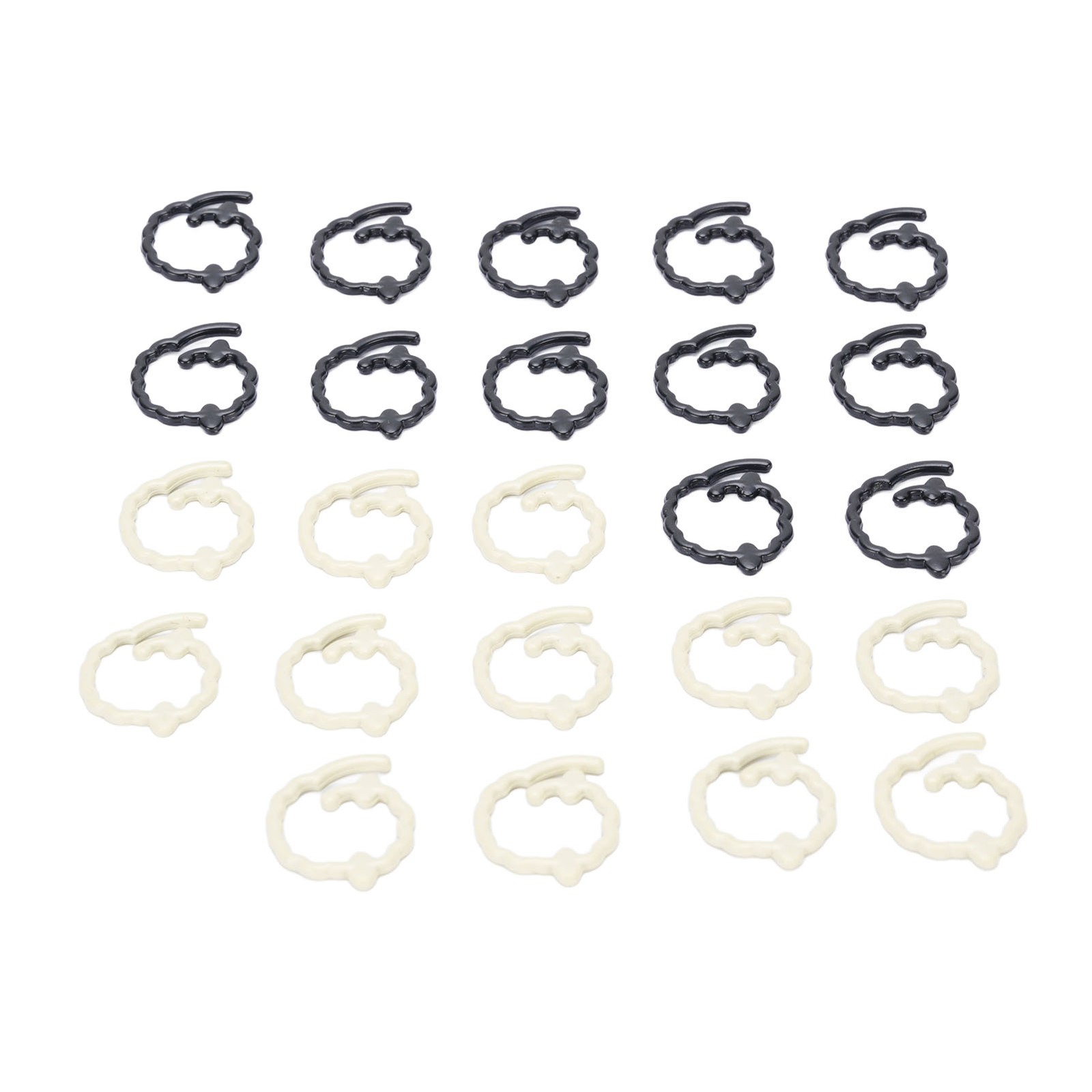 Stitch Markers 24Pcs Spiral Knitting Markers For Fabric Crafts