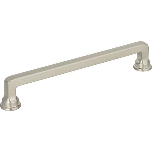 Atlas A104-BRN Oskar Pull 6 5/16 Inch (c-c) - Brushed Nickel - Picture 1 of 2