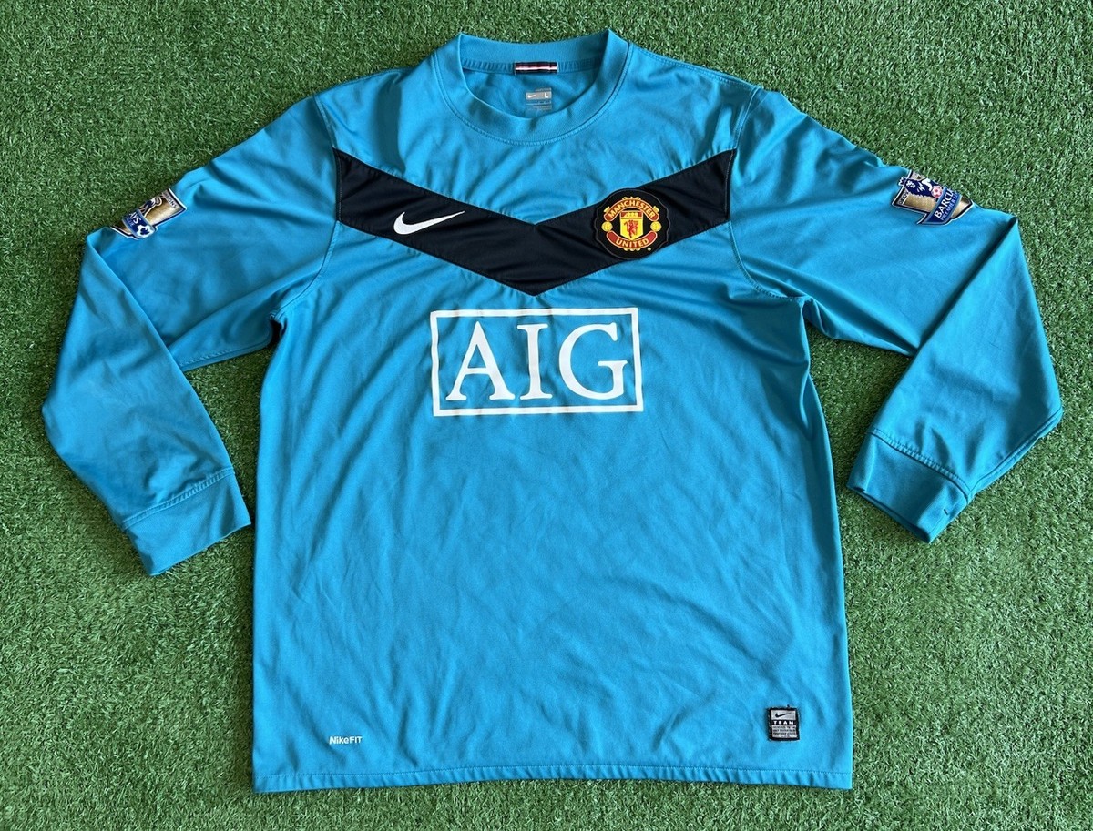 Manchester United 2009/10 Away Goal Keeper Jersey Nike Men Size
