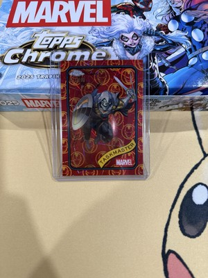 #ad Marvel Topps Chrome 2025 Taskmaster Iron Man Lazer Refractor 100 Mint SP $9.50