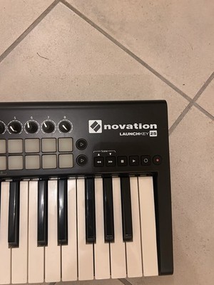 Keyboard MIDI USB NOVATION IMPULSE 25 - Kaum benutzt - Ideal für Musikproduktion