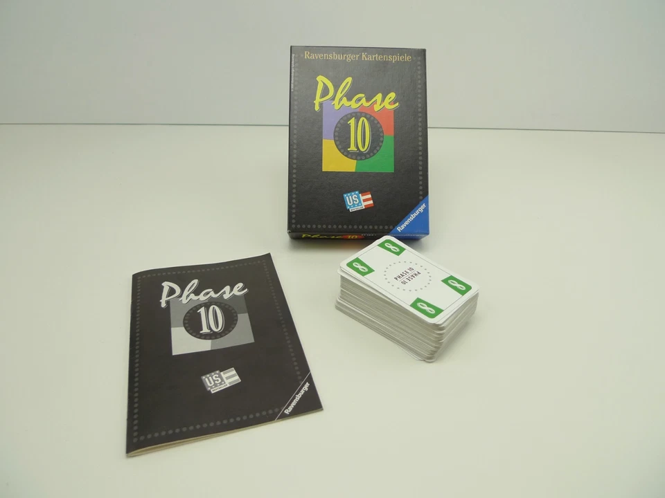 Ravensburger Phase 10 Kartenspiel 2005 vollständig sehr guter Zustand - Bild 3 von 4