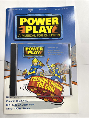 Power Play   A Musical for Children (Brentwood Benson, 2004) Songbook & CD New