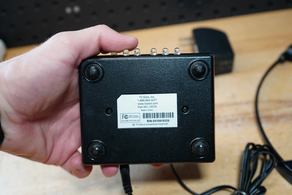 (N) TV EAR 2.3 ANALÓGICO 10341 - Pacote incl base, orelhas, adaptador de energia - Imagem 3 de 4