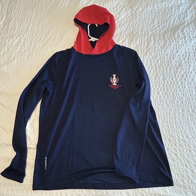 Zero Restriction Z425 Hoodie Solheim Cup Blue and Red Size Large