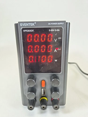 Eventek DC Power Supply KPS303DF With Power Cord
