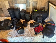 Lot of Mixed Assorted Soft Camera And Lens Cases Offered Welcomed 