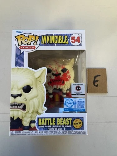 Funko Pop! Comics - BATTLE BEAST (Chase) - Invincible - Chalice PR - 54 (E)