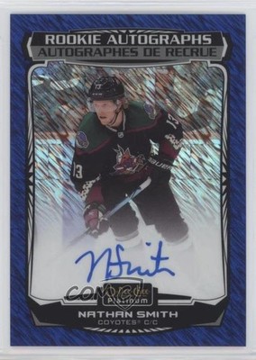 2022-23 O-Pee-Chee Platinum Rookie Blue Traxx Nathan Smith #R-NS Auto RC 0r0m