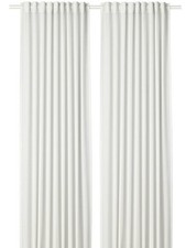 Ikea HILJA 2 Gardinenschals Store Vorhänge 145x300 weiss 404.308.14 NEU