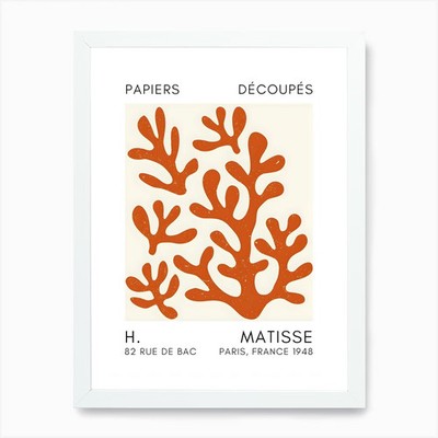 H Matisse 19 Art Print Framed Wall  Framed Wall Art Poster Canvas Print Picture