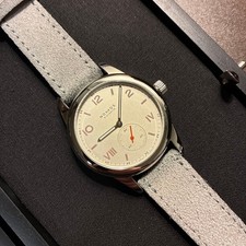 NOMOS Club Campus 36mm CL1A1W1CP Hand-Winding Small Second Wristwatch Authentic