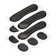 10 Pcs Drum Dampeners Drum Gel Silicone Black for Drums Tone Control