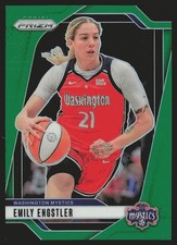 2024 Panini Prizm WNBA #67 Emily Engstler Green Prizms