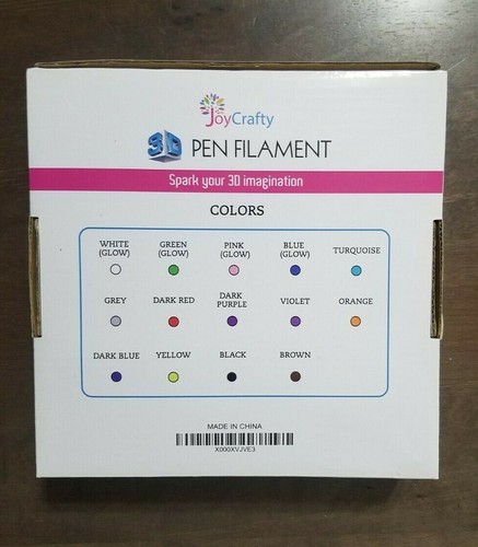 JoyCrafty 3D Pen Filament, New, Contents Sealed - Picture 6 of 6