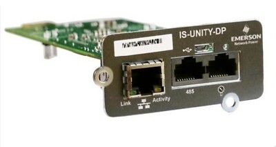 Carte De Communication Emerson Liebert IntelliSlot Unity IS-UNITY-DP (SNMP/BACnet) Neuve
