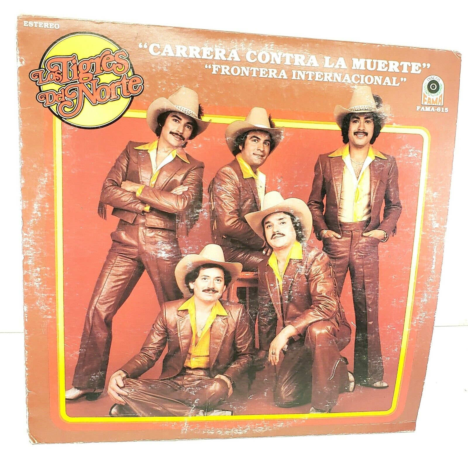 LOS TIGRES DEL NORTE - Carrera Contra La Muerte - 1982 FAMA LP - Corrido  Tex Mex | eBay