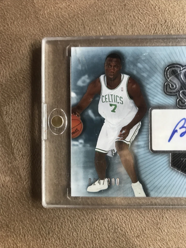 2005-06 Al Jefferson SP Signature Edition Scripts for Success 24/200 Auto NM+ - Image 2 of 4