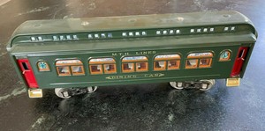 Free Shipping Tomorrow Mth Lines Passenger Dining Car W Lights 431 Green Standard Gauge Train Look Outlet Online Buy Southernsolutiontn Com