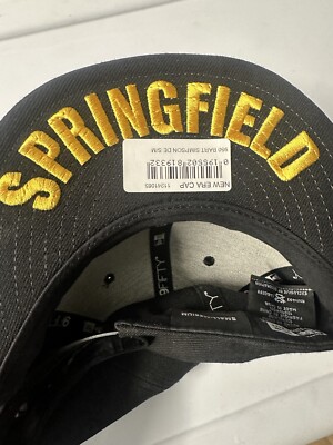 The Simpsons Bart New Era 9Fifty Snapback Black Hat S/M 11241065