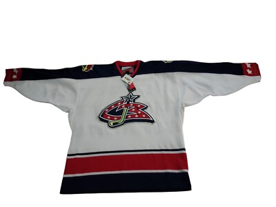 Replica Columbus Blue Jackets Hockey Jersey, Size Large; New With