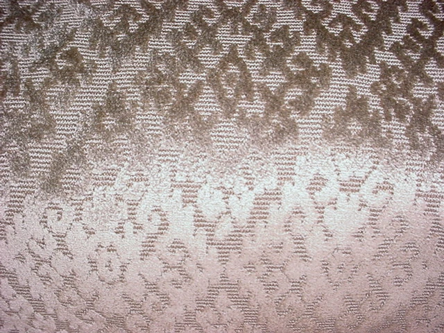 1Y Lee Jofa 2012111 Shaza Metallic Taupe Spanish Ikat Velvet Upholstery Fabric - Image 3 of 4