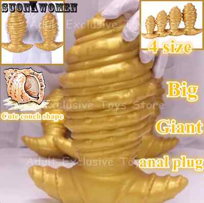 NEW Screw Anal Plug Silicone Butt Plug Big Piens Dilation Sex Toy Adult  Products