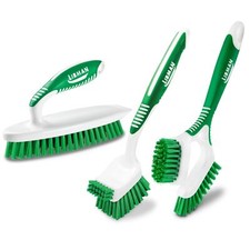 Heavy Duty Scrub Brush Kit  Cleaning Brushes For Household Use  Tub Scrubber 