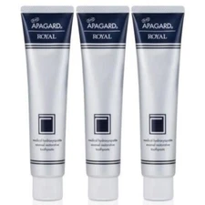 Sangi APAGARD ROYAL Nanotechnology Whitening Toothpaste 135g Japan set of 3 NEW