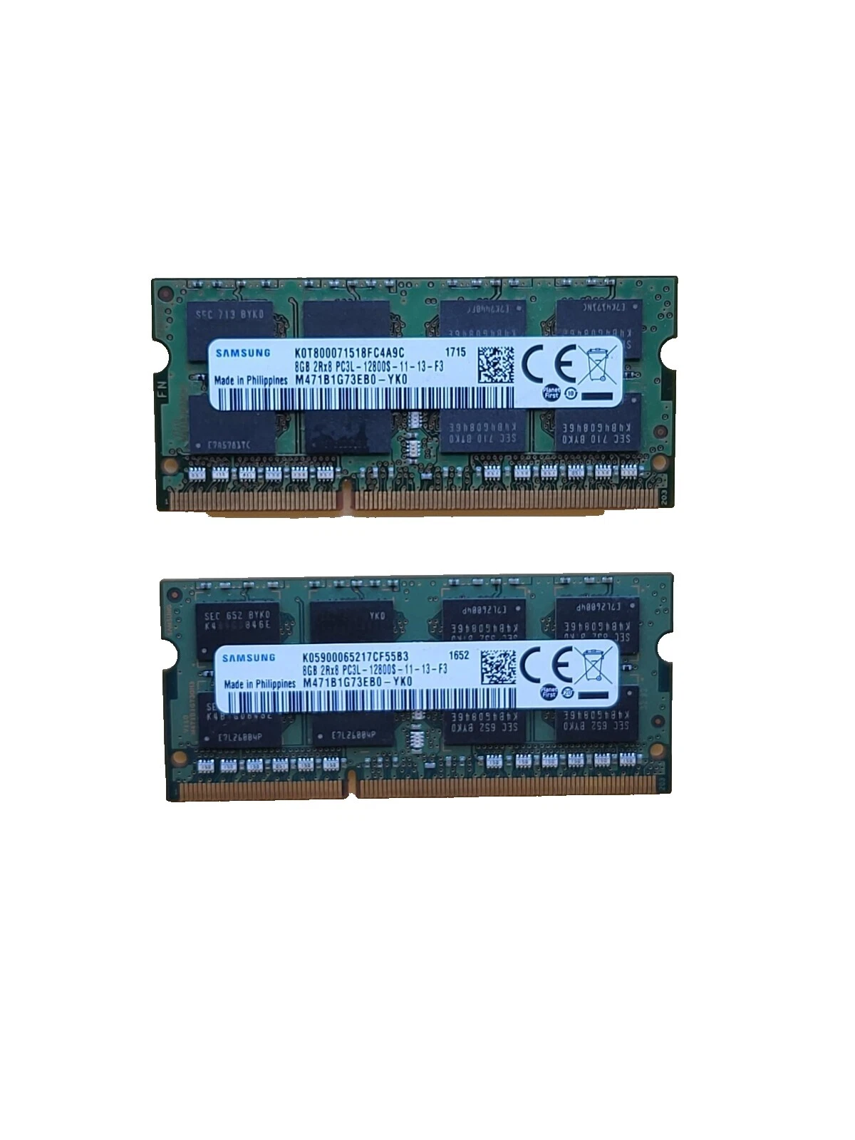 Samsung 16GB DDR3 SDRAM