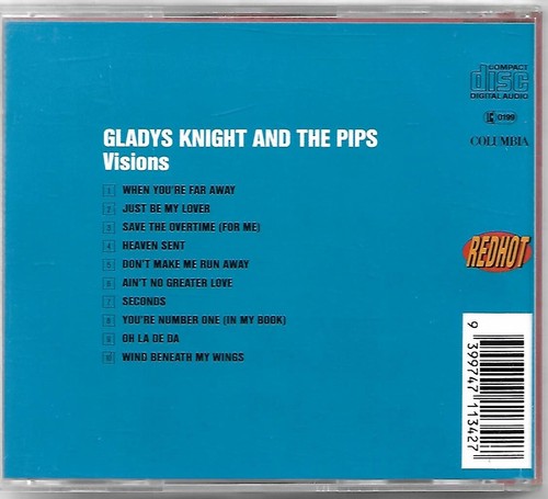 Gladys Knight & The Pips Visions (1983) CD - Picture 2 of 2