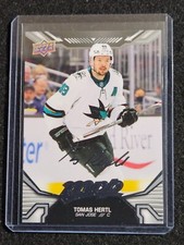 2022-23 MVP Base Silver Script #196 Tomas Hertl - San Jose Sharks