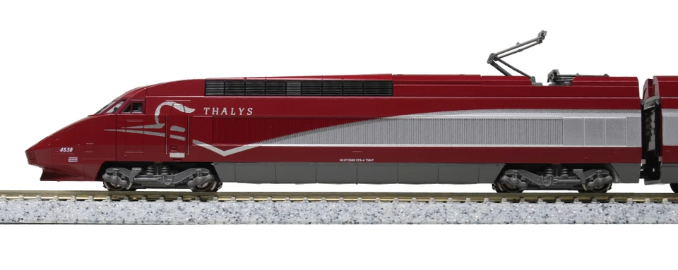 Kato 10-1657 Thalys PBA 10 Cars - N - Photo 4/4